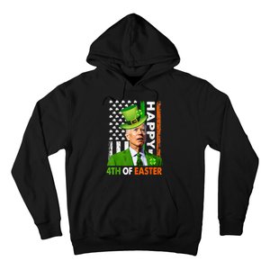 Happy 4th Of Easter Joe Biden St Patricks Day Leprechaun Hoodie