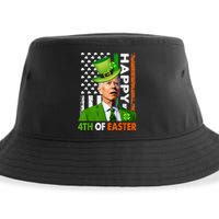 Happy 4th Of Easter Joe Biden St Patricks Day Leprechaun Sustainable Bucket Hat