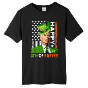 Happy 4th Of Easter Joe Biden St Patricks Day Leprechaun Tall Fusion ChromaSoft Performance T-Shirt