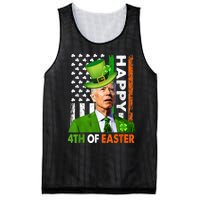 Happy 4th Of Easter Joe Biden St Patricks Day Leprechaun Mesh Reversible Basketball Jersey Tank