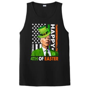 Happy 4th Of Easter Joe Biden St Patricks Day Leprechaun PosiCharge Competitor Tank