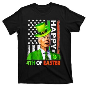 Happy 4th Of Easter Joe Biden St Patricks Day Leprechaun T-Shirt