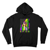 Happy 4th Of Easter Funny Joe Biden Mardi Gras Shenanigans Hoodie