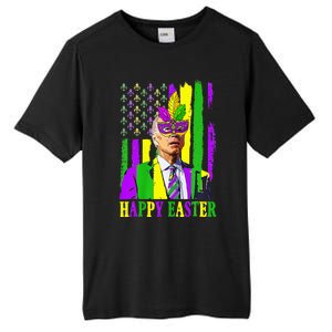 Happy 4th Of Easter Funny Joe Biden Mardi Gras Shenanigans Tall Fusion ChromaSoft Performance T-Shirt