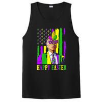 Happy 4th Of Easter Funny Joe Biden Mardi Gras Shenanigans PosiCharge Competitor Tank