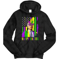 Happy 4th Of Easter Funny Joe Biden Mardi Gras Shenanigans Tie Dye Hoodie