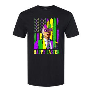 Happy 4th Of Easter Funny Joe Biden Mardi Gras Shenanigans Softstyle CVC T-Shirt