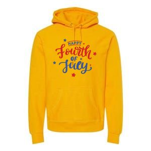 Happy 4th Of July Festive Holiday Premium Hoodie