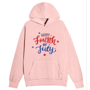 Happy 4th Of July Festive Holiday Urban Pullover Hoodie