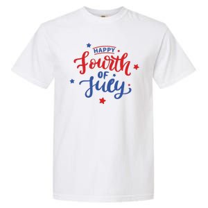 Happy 4th Of July Festive Holiday Garment-Dyed Heavyweight T-Shirt