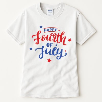 Happy 4th Of July Festive Holiday Tall T-Shirt