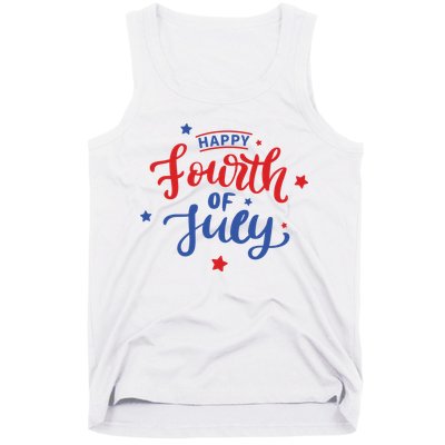 Happy 4th Of July Festive Holiday Tank Top