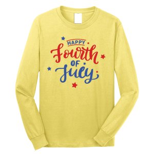 Happy 4th Of July Festive Holiday Long Sleeve Shirt