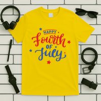 Happy 4th Of July Festive Holiday T-Shirt
