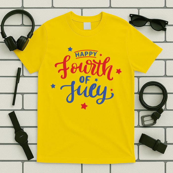 Happy 4th Of July Festive Holiday T-Shirt