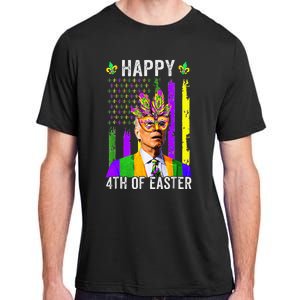 Happy 4th Of Easter Funny Joe Biden Mardi Gras Shenanigans  Adult ChromaSoft Performance T-Shirt