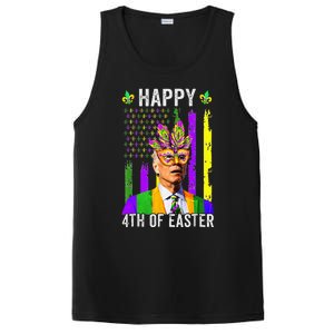 Happy 4th Of Easter Funny Joe Biden Mardi Gras Shenanigans  PosiCharge Competitor Tank