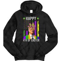 Happy 4th Of Easter Funny Joe Biden Mardi Gras Shenanigans  Tie Dye Hoodie