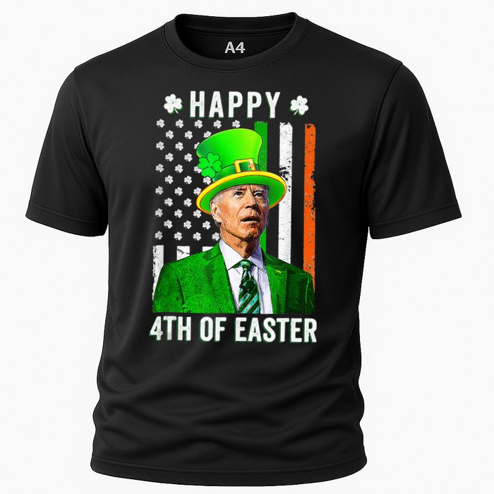 Happy 4th Of Easter Joe Biden St Patricks Day Leprechaun Hat  Cooling Performance Crew T-Shirt
