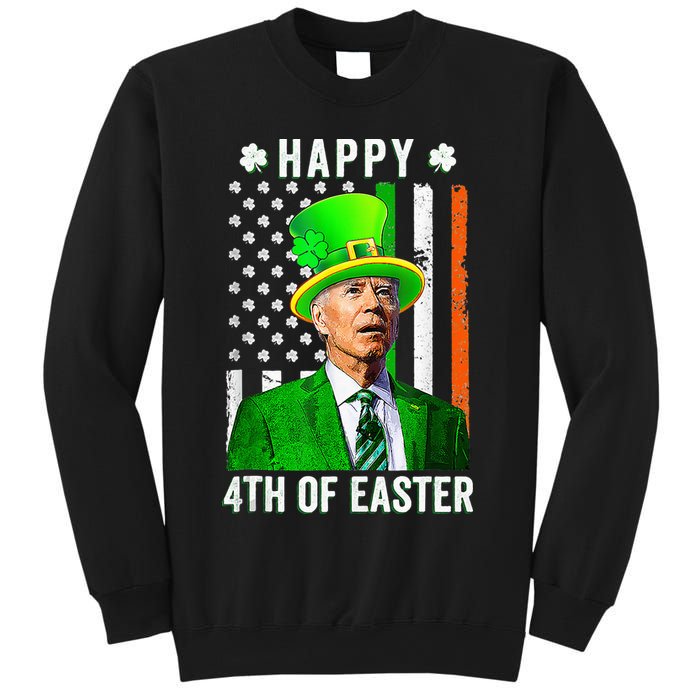 Happy 4th Of Easter Joe Biden St Patricks Day Leprechaun Hat  Sweatshirt
