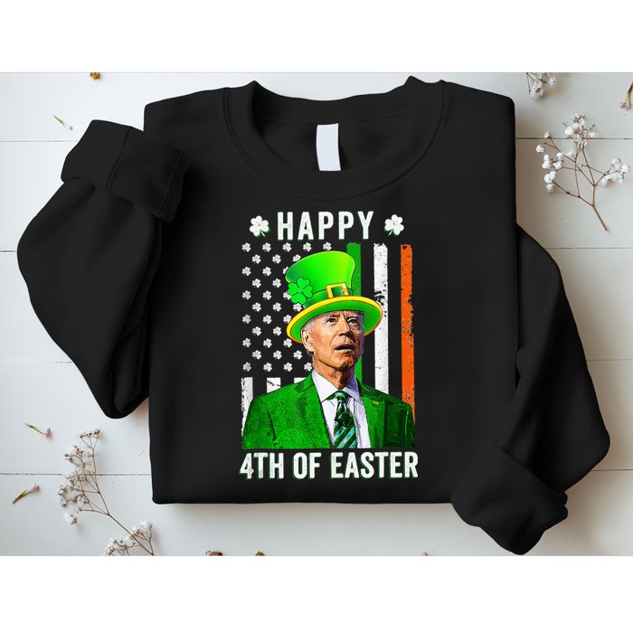 Happy 4th Of Easter Joe Biden St Patricks Day Leprechaun Hat  Sweatshirt
