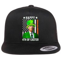 Happy 4th Of Easter Joe Biden St Patricks Day Leprechaun Hat  Flat Bill Trucker Hat
