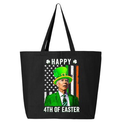 Happy 4th Of Easter Joe Biden St Patricks Day Leprechaun Hat  25L Jumbo Tote