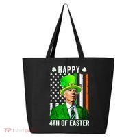 Happy 4th Of Easter Joe Biden St Patricks Day Leprechaun Hat  25L Jumbo Tote