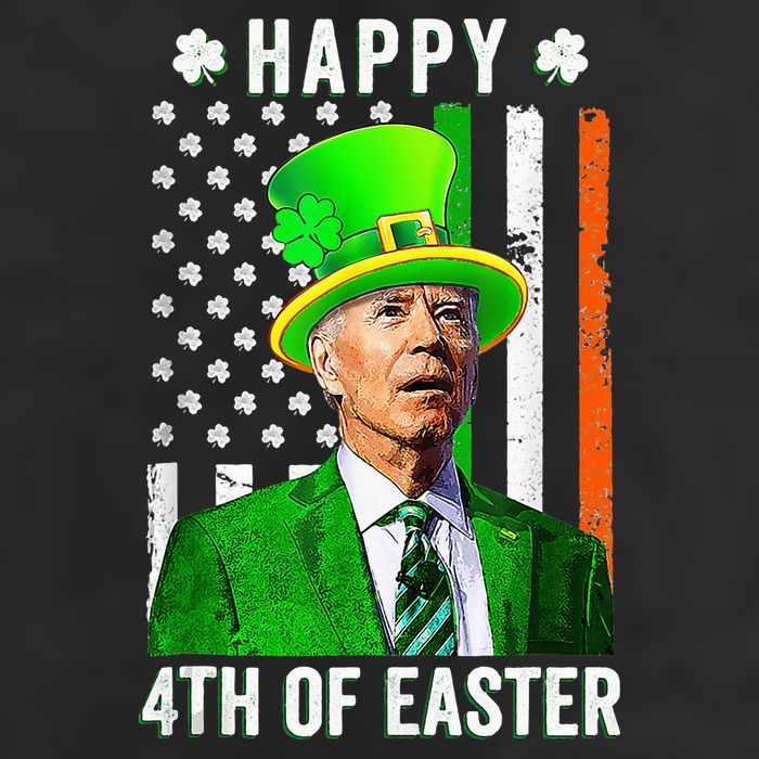Happy 4th Of Easter Joe Biden St Patricks Day Leprechaun Hat  Microfiber Hand Towel