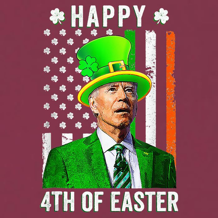 Happy 4th Of Easter Joe Biden St Patricks Day Leprechaun Hat  16oz Travel Tumbler