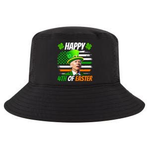 Happy 4th Of Easter Joe Biden St Patricks Day Leprechaun American Flag Cool Comfort Performance Bucket Hat