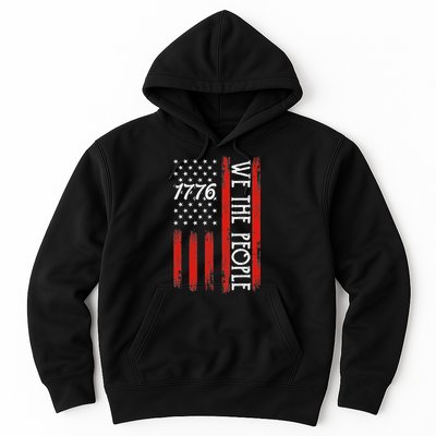 Happy 4th Of July 1776 American Flag Hoodie
