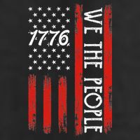 Happy 4th Of July 1776 American Flag 25L Jumbo Tote