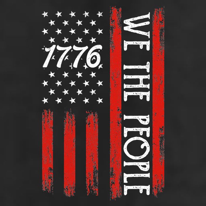 Happy 4th Of July 1776 American Flag 25L Jumbo Tote