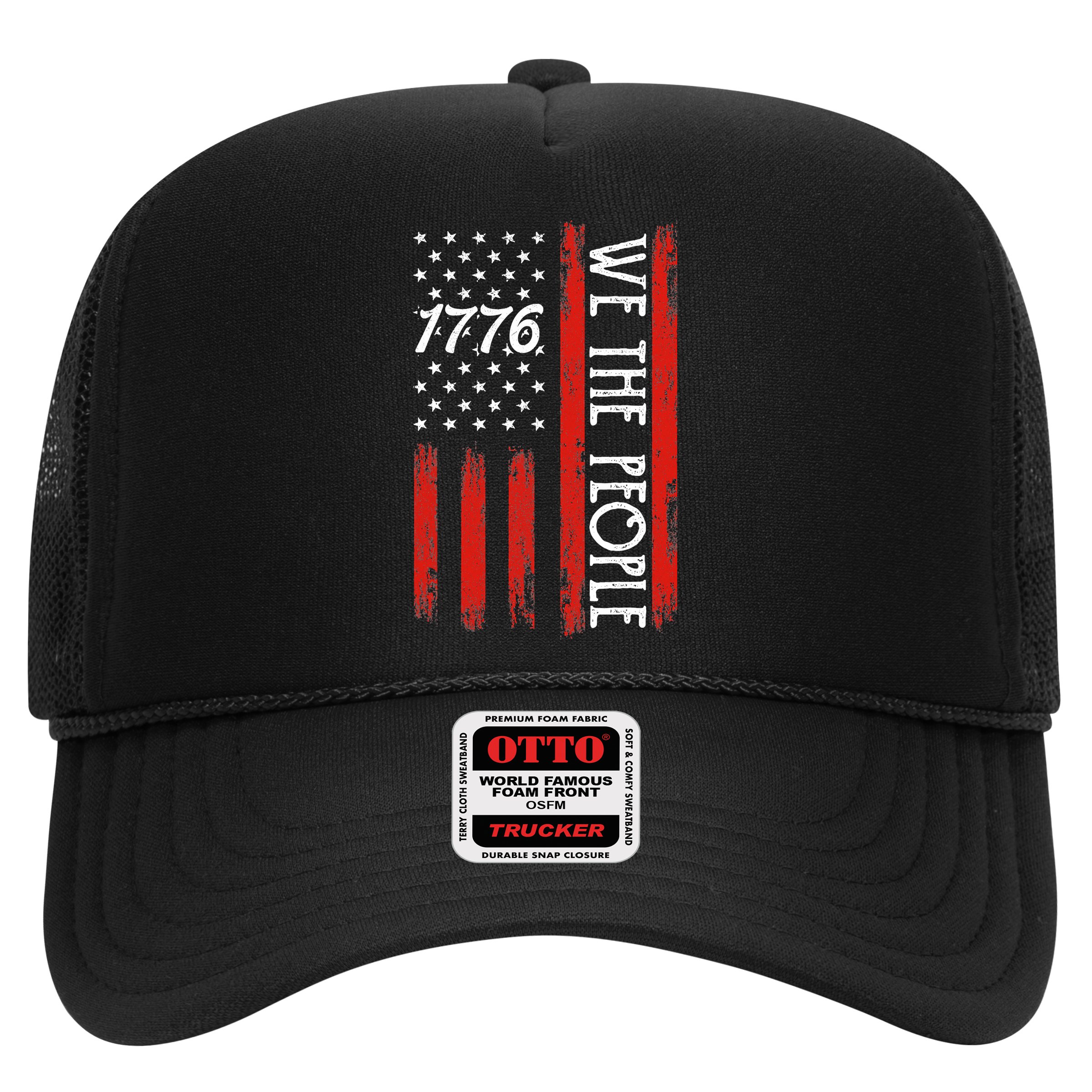 Happy 4th Of July 1776 American Flag Hat