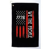 Happy 4th Of July 1776 American Flag Golf Towel
