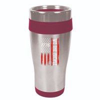 Happy 4th Of July 1776 American Flag 16oz Travel Tumbler