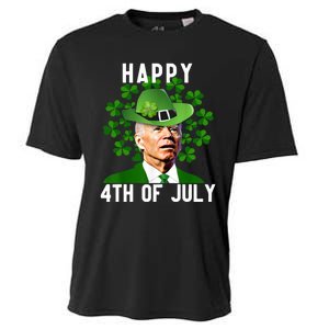 Happy 4th Of July Confused Funny Joe Biden St Patricks Day Cooling Performance Crew T-Shirt