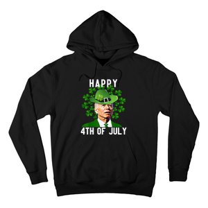 Happy 4th Of July Confused Funny Joe Biden St Patricks Day Hoodie