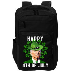 Happy 4th Of July Confused Funny Joe Biden St Patricks Day Impact Tech Backpack