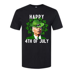 Happy 4th Of July Confused Funny Joe Biden St Patricks Day Softstyle CVC T-Shirt