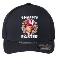Happy 4th Of July Easter Biden Confused Rabbit Bunny Eggs  Flexfit Unipanel Trucker Cap
