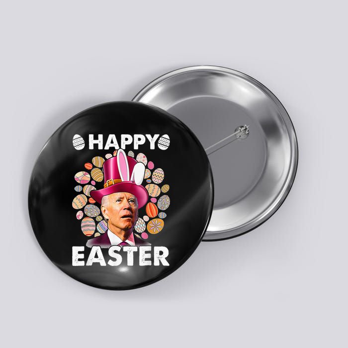 Happy 4th Of July Easter Biden Confused Rabbit Bunny Eggs  Button