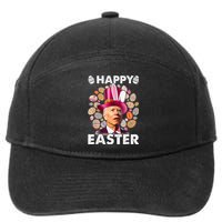 Happy 4th Of July Easter Biden Confused Rabbit Bunny Eggs  7-Panel Snapback Hat