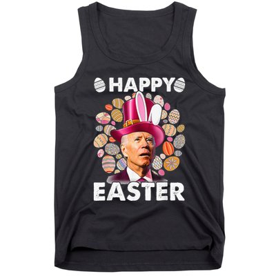 Happy 4th Of July Easter Biden Confused Rabbit Bunny Eggs  Tank Top