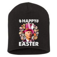 Happy 4th Of July Easter Biden Confused Rabbit Bunny Eggs  Short Acrylic Beanie
