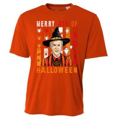 Happy 4th Of July Confused Funny Joe Biden Halloween Day Gift Cooling Performance Crew T-Shirt