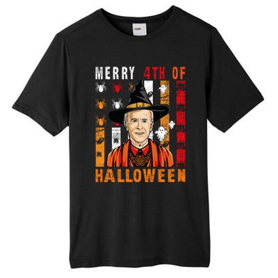 Happy 4th Of July Confused Funny Joe Biden Halloween Day Gift Tall Fusion ChromaSoft Performance T-Shirt