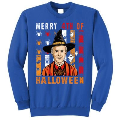 Happy 4th Of July Confused Funny Joe Biden Halloween Day Gift Sweatshirt