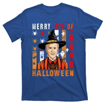 Happy 4th Of July Confused Funny Joe Biden Halloween Day Gift T-Shirt